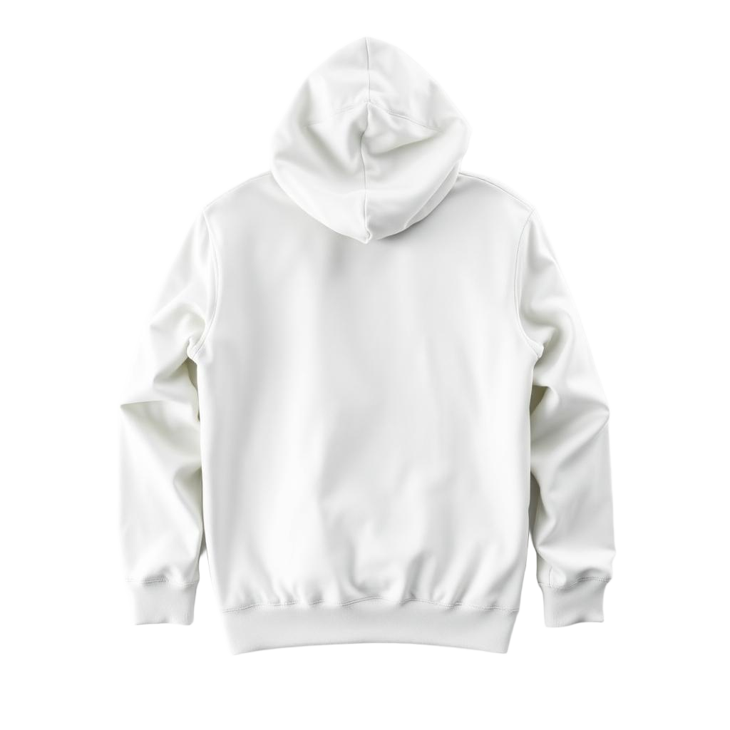 Independent Trading SS4500 Midweight Hoodie — Parte trasera sin personalizar