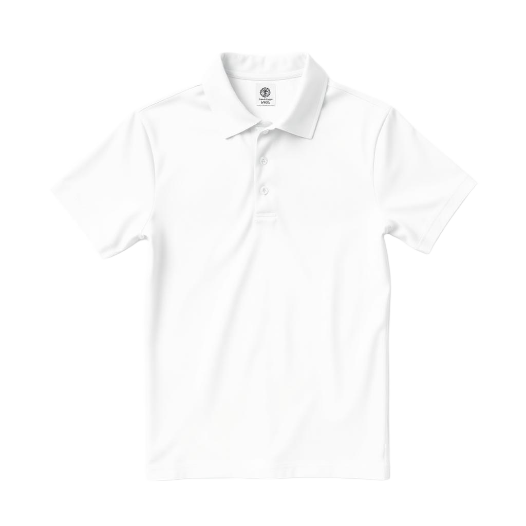 Jerzees 437 SpotShield Polo — Frente sin personalizar