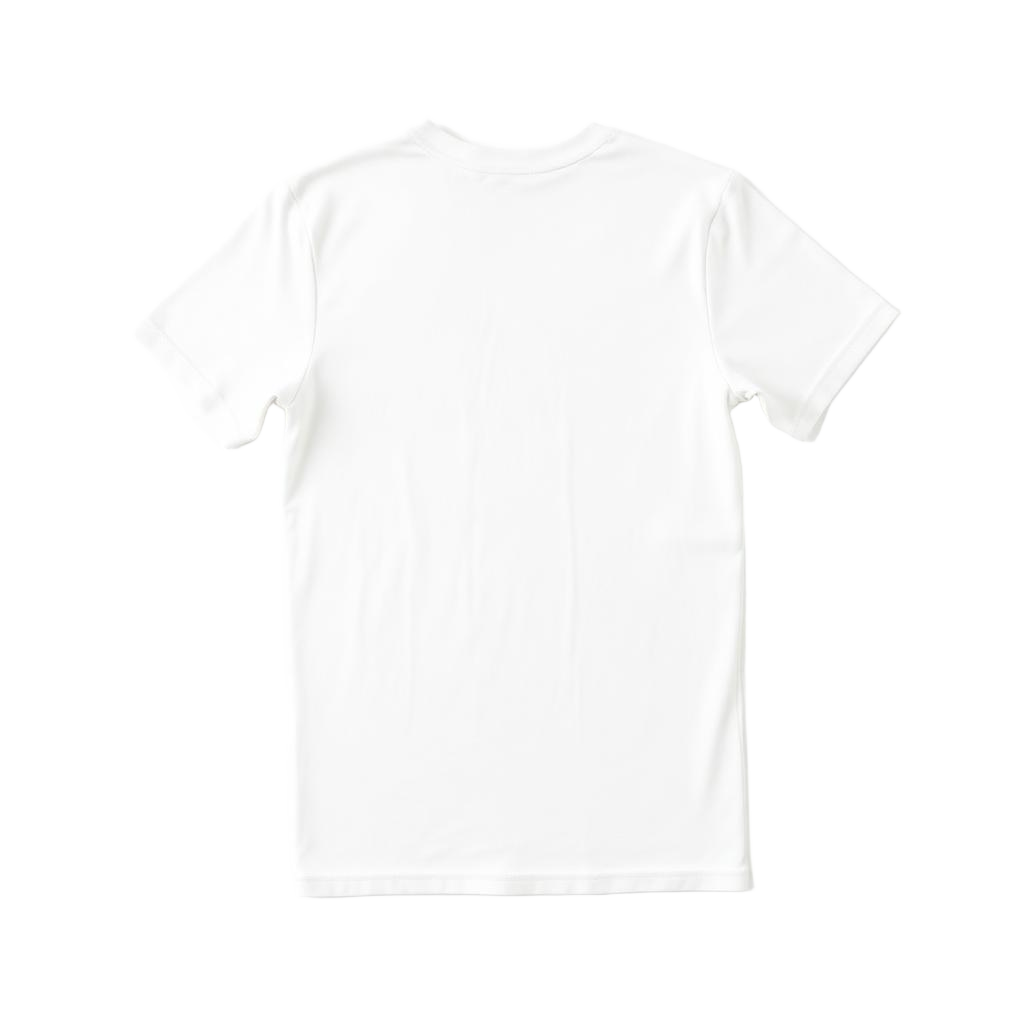 Next Level 3600 Premium Fitted Tee — Parte trasera sin personalizar